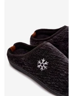 Pánské domácí pantofle Darline – černé