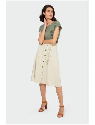 Dámská midi sukně GPS20SPC319 - Greenpoint