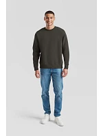 Fruit of the Loom Premium Set-In Sweat Pánská mikina 16.2154 heather grey