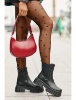 Kotníkové Boty Zateplené Na Zip S.Barski HY42-975 Černé