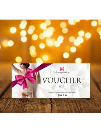 Dárkový voucher 500,- Kč Dárkový voucher 500,- Kč