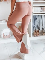 Dámské legíny do zvonu FARAFII růžové FashionStreet UY2616
