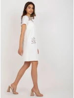 LK SK 506790 šaty.45 ecru LK SK 506790 šaty.45 ecru