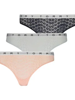 Dámská tanga Lace 3 Pack UW0UW02524-0TX - Tommy Hilfiger