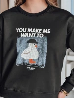 Dámská mikina GOOSHY černá FashionStreet BY1429