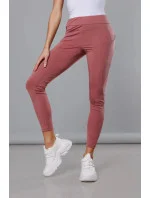 Dámské trekingové legíny ve špinavě růžové barvě (54350) Dámské trekingové legíny ve špinavě růžové barvě (54350)
