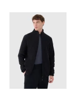 Pánská trekingová bunda 4F 4FWSS25TFLEM304-20S se stojáčkem z fleecu Pánská trekingová bunda 4F 4FWSS25TFLEM304-20S se stojáčkem z fleecu