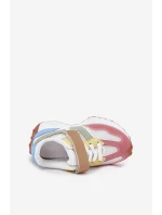 Dětské sneakersy na suchý zip multikolor Tezzu