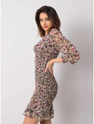 Šaty 328 SK 50024.53 světle béžová