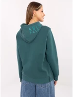 Mikina D10600BI02690A7NO mořská barva