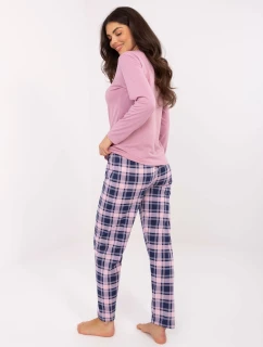 Pyžamo DU PI FP 004.03 tmavě růžové