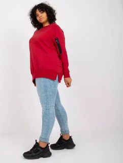 Tunika RV TU 7158.76P tmavě červená