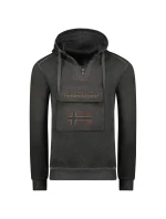 Geografické Norsko Gymclass EO Tiedye Badge M WU8270H-GNO-BLACK mikina