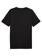 Pánské tričko Puma Ess 2 Color Small No. 1 Logo Tee black 684717 01 pánské