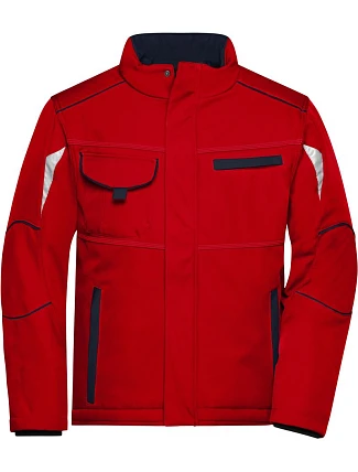 Daiber JN 853 Pracovní zimní softshellová bunda - Color 02.0853 red/navy Daiber JN 853 Pracovní zimní softshellová bunda - Color 02.0853 red/navy