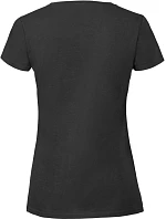 Fruit of the Loom Lady-Fit Iconic 195 T Dámské tričko z těžké bavlny 16.1424 black
