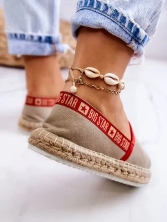 Dámské espadrilky Slip-on Big Star - béžové