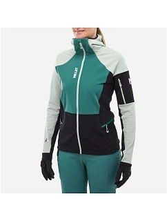 Lyžařská bunda MILLET PIERRAENT HOODIE, zelená