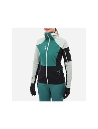 Lyžařská bunda MILLET PIERRAENT HOODIE, zelená Lyžařská bunda MILLET PIERRAENT HOODIE, zelená