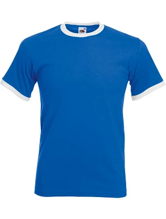 Fruit of the Loom Ringer T Racerback tričko 16.1168 royal blue/white Fruit of the Loom Ringer T Racerback tričko 16.1168 royal blue/white