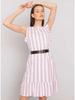 Šaty DHJ SK 11595.24P tmavě růžové Šaty DHJ SK 11595.24P tmavě růžové