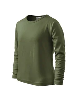 Fit-T LS triko dětské khaki