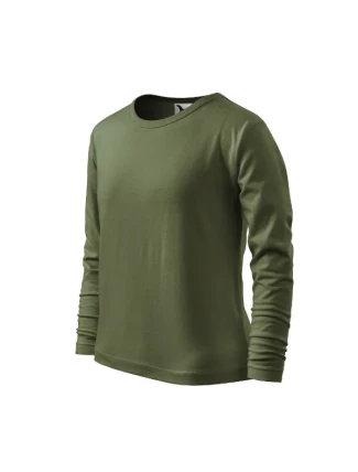 Fit-T LS triko dětské khaki Fit-T LS triko dětské khaki