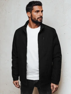 Pánská přechodná bunda černá FashionStreet TX4986