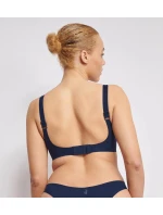 Dámská podprsenka ZERO Feel 2.0 Soft bra - BLUE - tm. modrá 2114 - SLOGGI