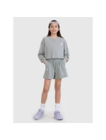 Dívčí mikina bez kapuce 4F 4FJWSS25TSWSF1504-25S