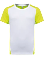 Kariban ProAct PA 4016 Dětské kontrastní sportovní tričko 20.4016 white/fluorescent yellow Kariban ProAct PA 4016 Dětské kontrastní sportovní tričko 20.4016 white/fluorescent yellow