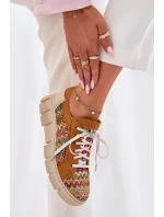 Dámské Kožené Polobotky Maciejka 05850-29 Multikolor Dámské Kožené Polobotky Maciejka 05850-29 Multikolor