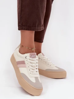 Dámské tenisky LEE AILANI WOMEN LOW 50253004.02A Vybledlá bílá