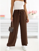 Kalhoty CS SP XYS3649.95 tmavě hnědé