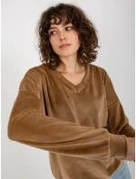 Mikina RV BL 8441.07P velbloud