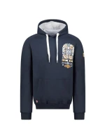 Pánská mikina WZ3016H/GN Šedá melanž s potiskem - Geographical Norway