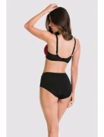 NAHÉ KALHOTKY S VYSOKÝM PASEM 19064 ČERVENÉ NAHÉ KALHOTKY S VYSOKÝM PASEM 19064 ČERVENÉ