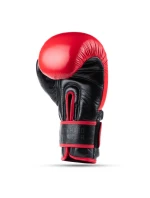 Boxerské rukavice z přírodní kůže Warrior RED