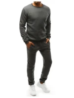 Pánská antracitová tepláková souprava AX0038