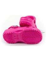 Dětské sandály Crocs Classic Clog T, růžové, pohodlné, módní Dětské sandály Crocs Classic Clog T, růžové, pohodlné, módní
