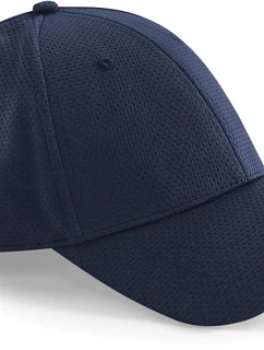 Beechfield B 196 6 panelová kšiltovka "Air Mesh" 53.0196 navy