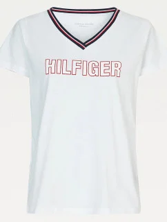 Dámské Tričko s krátkým rukávem UW0UW02983-YBR - Tommy Hilfiger