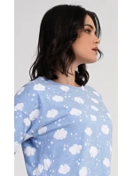 Dámské pyžamo dlouhé Obláček Dámské pyžamo dlouhé Obláček