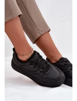 Dámské Tenisky Na Platformě Big Star SS274589 HI-POLY SYSTEM Černé