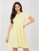 RV šaty SK 5672.03P světle žluté