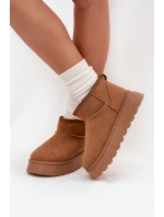 Dámské sněhule 25BT26-9147 hnědé - Sweet Shoes Dámské sněhule 25BT26-9147 hnědé - Sweet Shoes