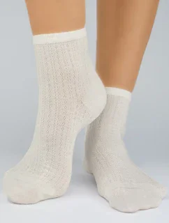 VISKÓZOVÉ PONOŽKY S HEDVÁBÍM ST039