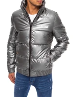 Pánská zimní bunda tmavě šedá FashionStreet TX3860