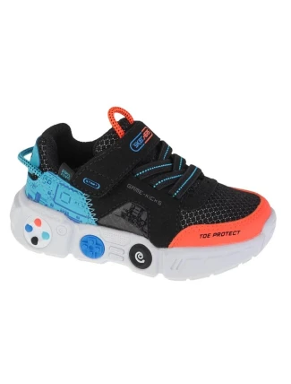 Skechers Lil Gametronix 402262N-BKMT Black 21