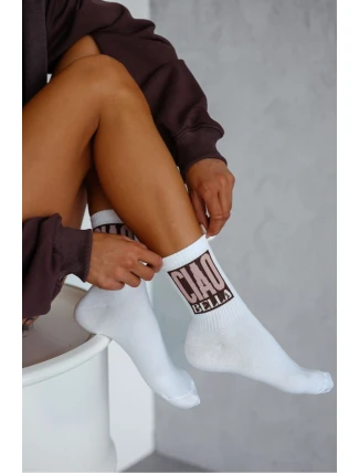 Ženské ponožky CIAO BELLA bílé